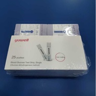 YUWELL Glucose Test Strip Model 660 (25sx2)/50 Test Strips FOC 28G LANCETS