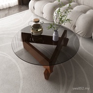 Simple Coffee Table Nordic ins Influencer 2023 New Style Transparent Coffee Table Small Apartment Bl