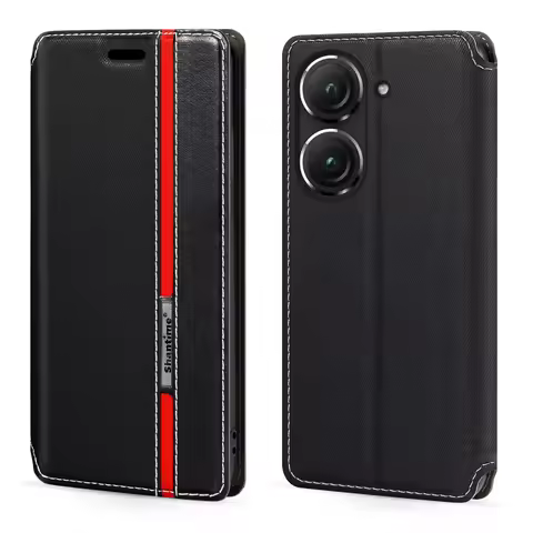 For Asus ZenFone 9 Case Fashion Multicolor Magnetic Closure Flip Case Cover with Card Holder For Asu