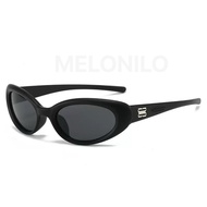 MATAHARI KM80 Stylish Retro Cat Eye Sunglasses Futuristic Eyewear Girls Fashion sporty glasses sport