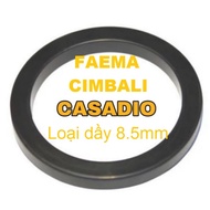 Rubber gasket for Casadio and faema coffee machines - Non-rubber gasket 73 x 57 x 8.5 mm