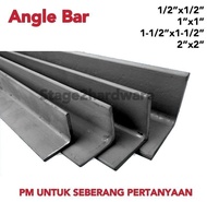 ANGLE BAR MILD STEEL SIZE ( BESI ) / Besi Angle /Steel Bar / Besi L /Square pipe / Hollow Pipe