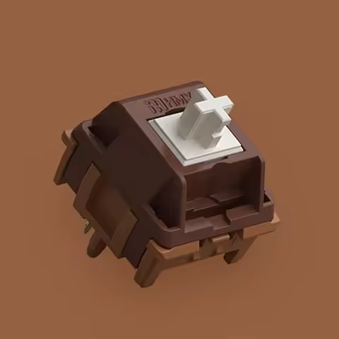 80Retros x HMX Volume 0-T Switch HMX Silent Tactile Switches P4 PA12 POM TPE Mechanical Keyboard Sil