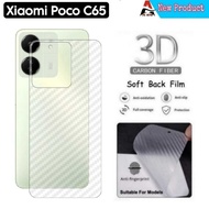 Garskin Xiaomi Poco C65 Redmi 13C Screen Protector Skin Carbon