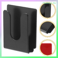 4 Pcs Car Accessories Mic Holder Metal Radio Fixing Hangers 3.60X3.00X0.60CM Black chuancsj