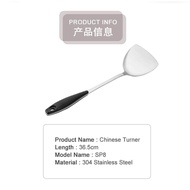 READY STOCK BUFFALO STAINLESS STEEL CHINESE TURNER 牛头牌煎匙
