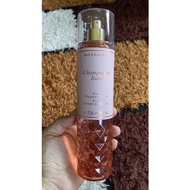 BBW champagne toast body mist