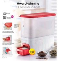 ready stock - tupperware rice smart / rice dispenser for 10kg (1)