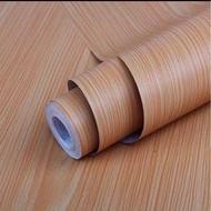 Brown Teak Wood Wallpaper with Original Patterns || Ash Ash Wood Grain || Light Brown