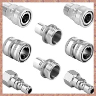 (QCMY) Pressure Washer Quick Connect KitSwivel M22 14mm to 3/8in Quick Connect3/4in to Quick Release