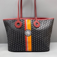 Moynat 老花拼色托特包