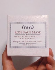 Fresh 玫瑰保濕面膜 100ml 有盒