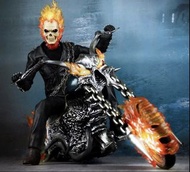 全新 HOT TOYS mms133 GHOST RIDER  GHOST RIDER WITH HELLCYCLE HotToys mms 133 Sold