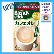 AGF Blendy Stick Cafe Au Lait 24 Sticks - Instant Coffee