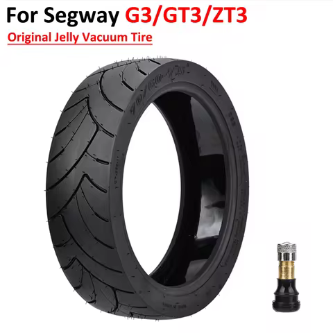 Original Jelly Vacuum Tire for Segway MAX G3 Electric Scooter ZT3 GT3 Wheel Tubeless Self-healing Pa