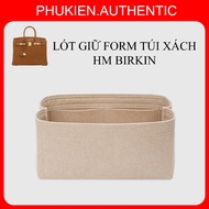 Lót túi giữ form HM Birkin Hac size 32 cao cấp | Quý khách có nhu cầu may túi xin Ɩiên hệ shop