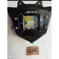 Yamaha WR 155 LED reflector Headlamp - WR 155 LED 6-point carbon PNP trail headlight