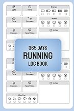 365 Days Running Logbook: Track Your Runs, Build Consistency & Achieve Peak Performance | Daily Fitn