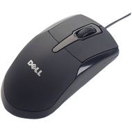 Dell โน้ตบุ๊คเมาส์มีสายคอมพิวเตอร์เดสก์ท็อปสากล USB เส้นยาวออปติคัลเมาส์สำนักงานบ้านเมาส์