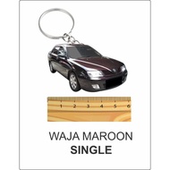 waja maroon 2d keychain key chain