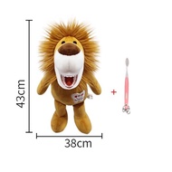 new Dental Plush Toys Brushing Teeth Teaching Model Cute Animal Kids Earlier Education Toy Dentist C