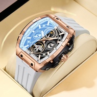 BONEST GATTI German Watch Full Automatic Mechanical Watch Skeleton Watch Luminous Waterproof Men Wri