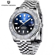 PAGANI DESIGN PD-1651 Automatic Mens Watches 40mm Two-Tone Stainless Steel Fashion Wrist Watch with 