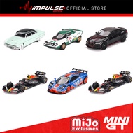 Mini GT MIJO 1:64 Lincoln Capri / Lancia Stratos / BMW M4 / McLaren F1 GTR / RB19 #1 / RB19 #11