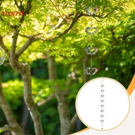 [tishita] Rain Chain Catcher Eaves Drainage 200 cm Length Decor Replace for Gutter