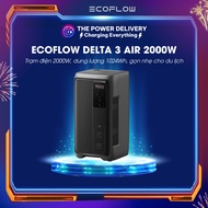 EcoFlow DELTA 3 Air 2000 Portable Power Station – Capacity 1024Wh, Power 2000W