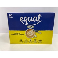 Equal Gold (50 sticks) -Sugar Replacement.