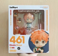 全新現貨 Goodsmile Company GSC  排球少年 烏野 日向翔陽 黏土人 No.461 Q版Figure 手辦首辦模型公仔擺件（再販 代理版）