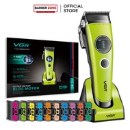 VGR-V880C ปัตตาเลี่ยนตัดผม ไร้สาย พร้อมแท่นชาร์จ ซาลอนทำผม