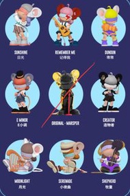 華晨宇 Marsper 音樂家系列 盲盒 公仔