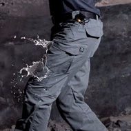 IX7 Cargo Pants Tactical Stretch Fabric With Lining There Are Multiple Pockets.
