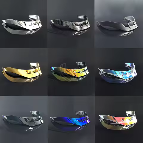 Helmet Accessories Colorful Spoiler for AGV Pista GP R/GP RR Full Face Motorcycle Helmet
