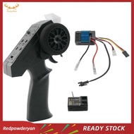 [Redpowderyan] 2.4G 2 Channel Remote Controller Kit Transmitter Receiver 50A ESC for  MN88K RC Car U