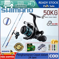 Fishing Rod Set Barang Pancing Set Barang Mancing set Fishing Combo Set Joran Pancing