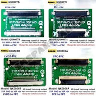 51 Pin FHD to 30 Pin HD LVDS CONVERTER PANEL T-CON QK0805 QK0806 QK0807 SERIES