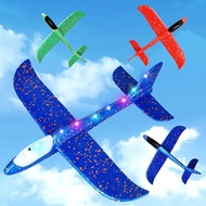 50cm LED airplane toy large size foam airplane hand thrown airplane toy boy toy boy gift