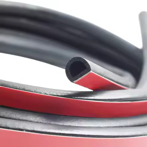 Rubber Car Door Edge Sound Proof Noise Seal Strip For BMW X3 E83 F25 G01 M Sport ix3 G45 X5 E53 E70 