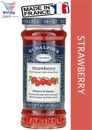 ST. DALFOUR JAM STRAWBERRY 284G  (JEM BUAH) (果酱)