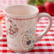 現貨 東京迪士尼海洋 草莓 達菲 雪莉玫 史黛拉 麗娜貝爾 點心杯 馬克杯 杯子 隨行杯 草莓點心杯 草莓達飛 2024