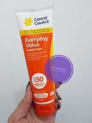 現貨🔥🇦🇺Cancer council  Every day Value SPF50 sunscreen