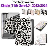 Fashion E-Book Cover For Kindle 11th Gen 6.0 inch RS23CV 2024 Magnetic Detachable 2in1 Casing For am