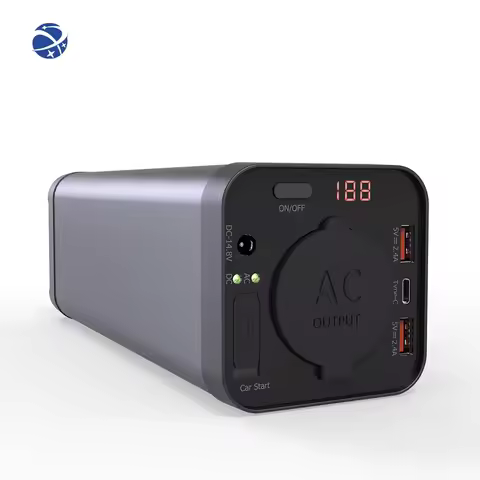 UPS 150Wh Portable Power Bank AC DC 40000mAh USB Station for Travel Laptop Car Jump