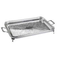 Queen Anne Silver Plated Tableware Oblong Tray Dulang
