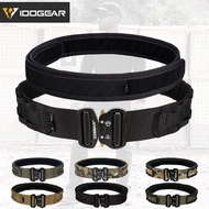 IDOGEAR Tactical 2" MOLLE Belt with Metal Buckle Adjustable Training Hiking Belt 3414