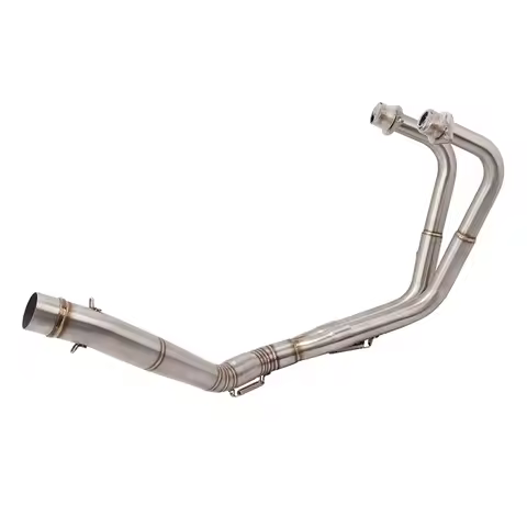 Motorcycle Full Exhaust Escape System Titanium Alloy Modifed Pipe Mid Link For HONDA CBR250RR 2018-2