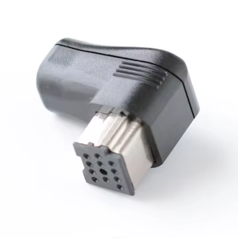 Car Audio Input AUX Plug Connector 12-pin CD/Radio Socket Connector Adapter for Pioneer Host Disc Bo